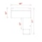 We'Re It Connect It L-Shaped Desk, 77 in D X 30 in H, 60 in W X Thermally Fused Laminate DI60304824L1BBF-BLK-ESP - alternate 7
